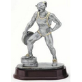 Female Bar-in-Hand Weightlifting Figure Award - 10 1/2"